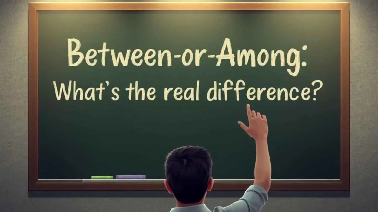 Between or Among