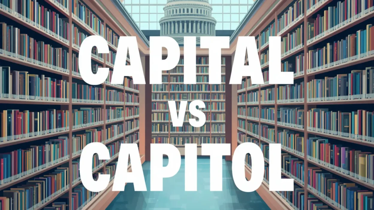 Capital vs Capitol: Meaning Difference and Easy Usage Guide