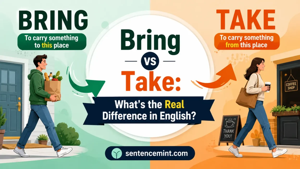 Bring vs Take