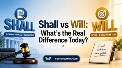 Shall vs Will
