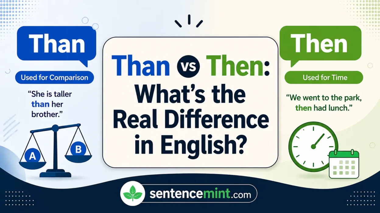 Than vs Then