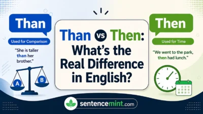 Than vs Then