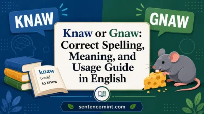 Knaw or Gnaw