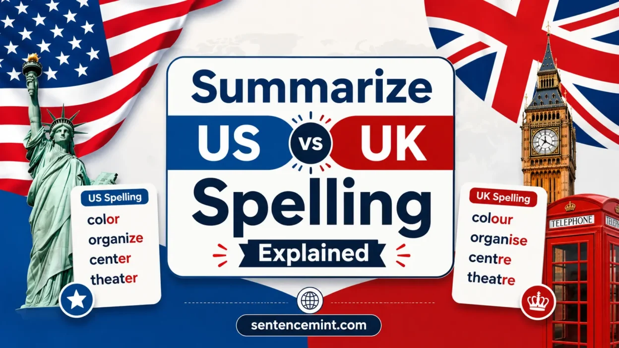 Summarize or Summarise