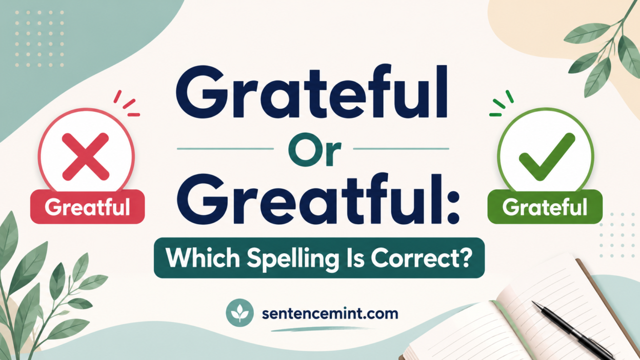 Grateful Or Greatful