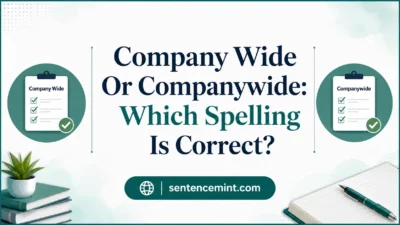 Company Wide Or Companywide