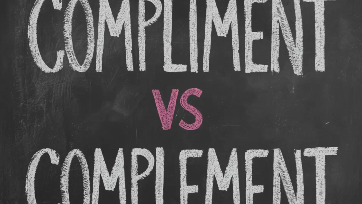 Compliment vs Complement