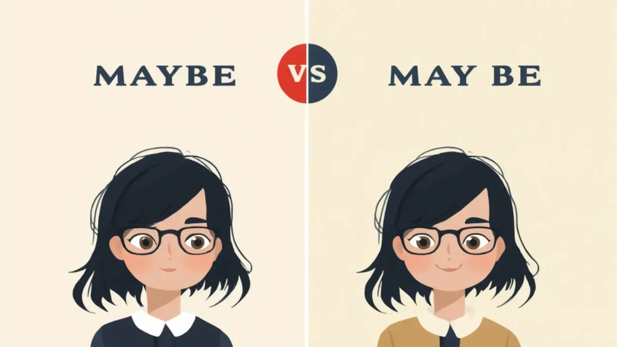 Maybe vs. May Be