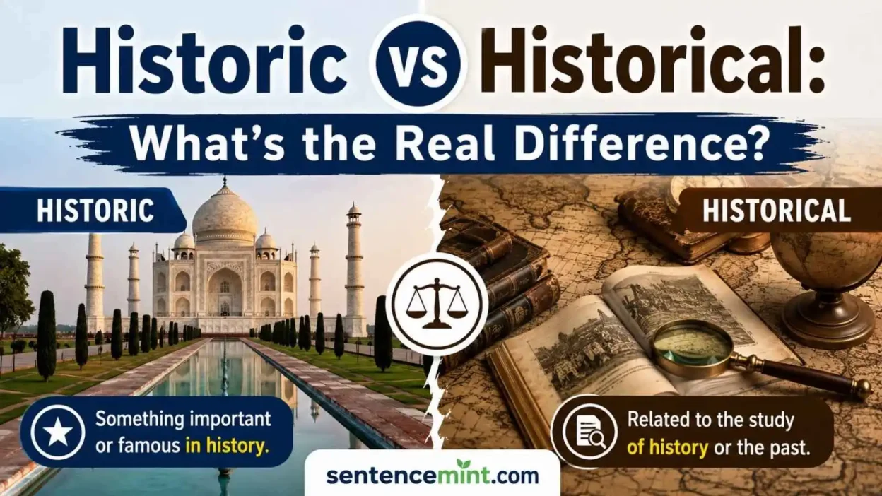 historic vs historical