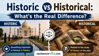historic vs historical