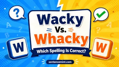 Wacky Vs. Whacky