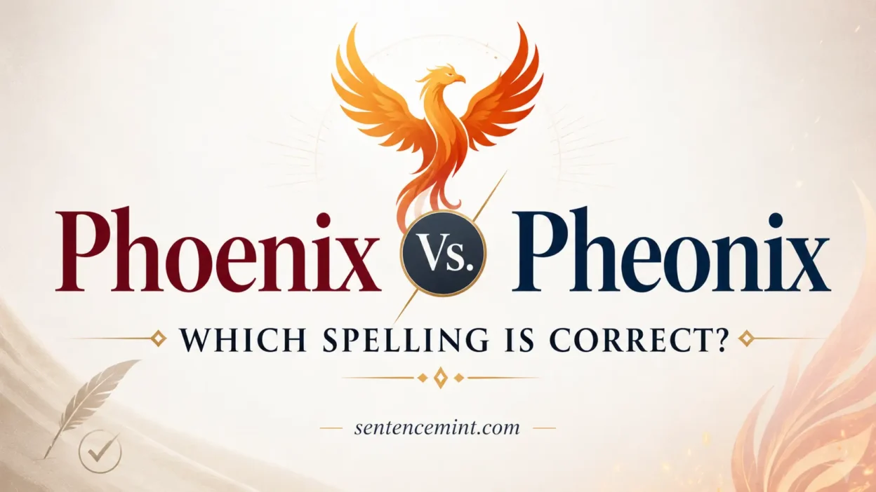 Phoenix Vs. Pheonix
