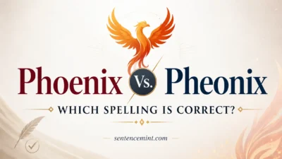 Phoenix Vs. Pheonix