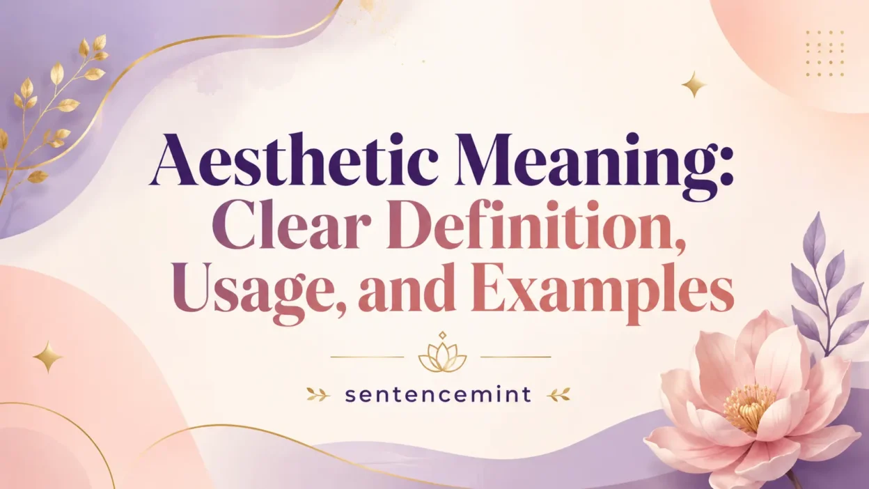 Aesthetic Meaning
