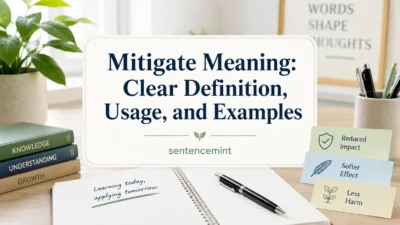 Mitigate Meaning