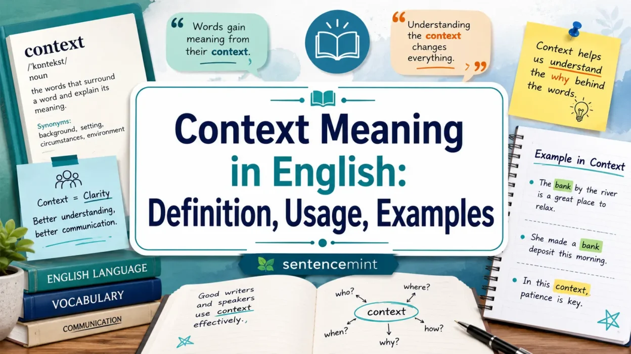 Context Meaning in English