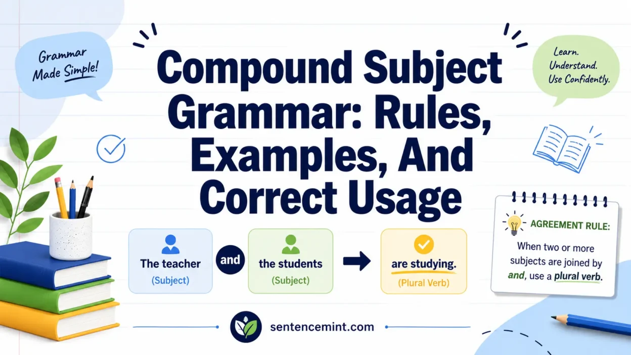 Compound Subject Grammar