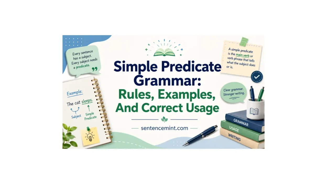 Simple Predicate Grammar