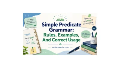 Simple Predicate Grammar