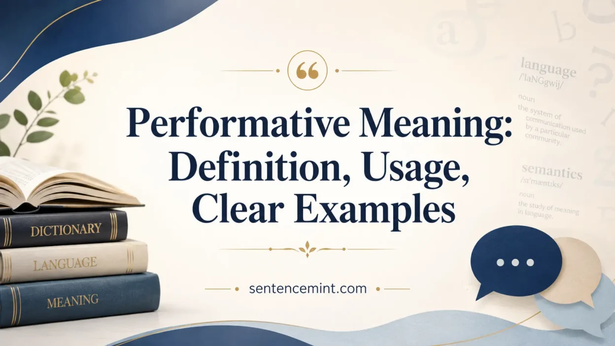 Performative Meaning