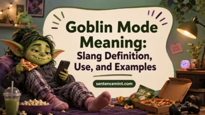 Goblin Mode Meaning